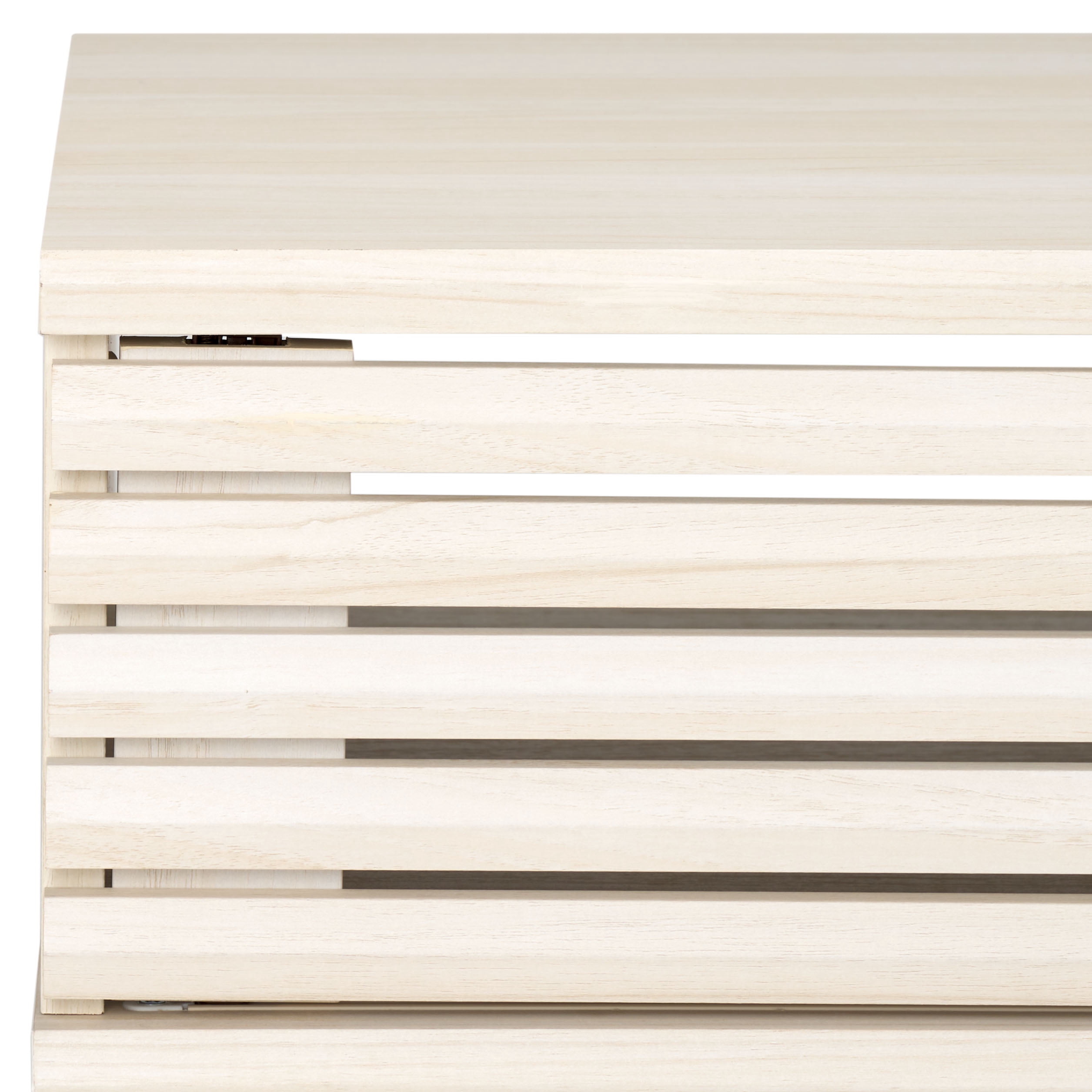 SAFAVIEH Aricia Modern 2 Door Wood Coffee Table, Bleached White