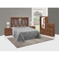 thumbnail image 5 of Recamara King Size Diamante 5 Piezas Nogal - Kessa Muebles, 5 of 5