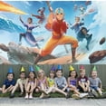 thumbnail image 5 of Avatar The Last Airbender 2025 school Background Wall Decor Taspestry Poster Banner Backdrop Party Supplies, 5 of 6