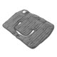 thumbnail image 5 of Manta calefactora eléctrica con control de 6 velocidades, manta calefactora térmica de invierno, apagado temporizado para oficina en casa, UE, CA 220-240V, gris, 5 of 5