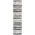 thumbnail image 7 of JONATHAN Y LUXOR 2 x 8 Runner Rug, Austin Gradient Striped - Gray/Black, LUX103A-28, 7 of 7