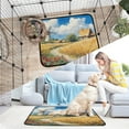 thumbnail image 7 of Qxltty Ukrainian Landscape Cat litter Pads Pet Set of 3 Diaper Mats Center Anti-leakage Layer Absorbent Soft and Comfortable, 7 of 7