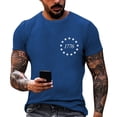 thumbnail image 2 of Short Sleeve T Shirts for Man 250th Anniversary Usa Shirt 1776-2026 American Flag Print America 250 Merchandise Patriotic Tee Tops, 2 of 4