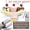 thumbnail image 4 of Ice Cream Scoop Stainless Steel, Big Ice Cream Scoop With Spring-powered Trigger Big Volume Scoop Old Style Scoop Nostalgic Scoop Easy To Clean Youpin, 4 of 5