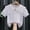 White-4, variant on Odeerbi Toddler Girls Cotton Dress Shirt Flower Embroidered Short Sleeve School Uniform Shirts with Pocket
