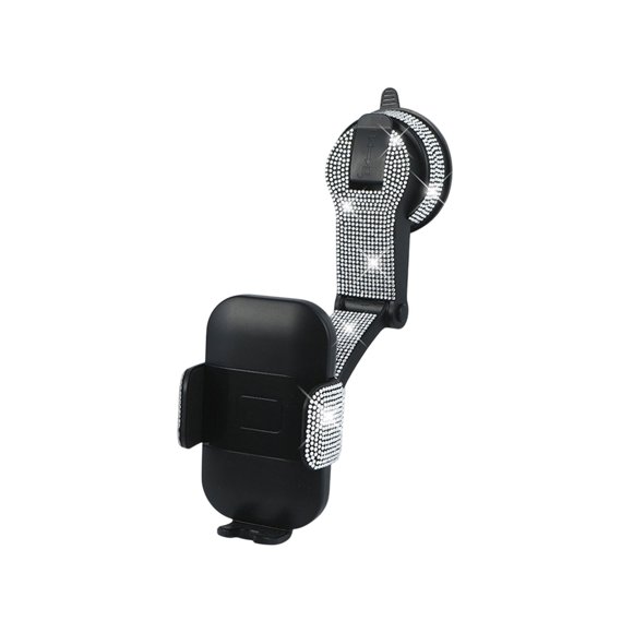SDNall Car Suction Cup Phone Mount with Strong and Small Suction Cups, Multifunctional Rotating Bracket for Secure Navigation and Viewing, Universal Fit for Various Phone Models