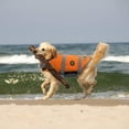 thumbnail image 5 of Chaleco salvavidas para perros EMUST L, impermeable, de alta flotabilidad, naranja, 5 of 5