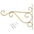 thumbnail image 1 of Soporte de pared de hierro para colgar plantas, gancho para colgar, decoración de jardín, 1 of 11