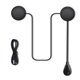 thumbnail image 2 of Casco de motocicleta Auriculares Auriculares inalámbricos Auriculares estéreo con reducción de ruido 5.0 compatibles con Bluetooth Eigraketly EL004895-00B, 2 of 2
