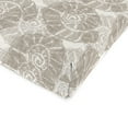 thumbnail image 4 of Jordan Manufacturing 44" x 22" Conchel Rum Taupe Nautical Rectangular Outdoor Chair Cushion with Ties and Hanger Loop, 4 of 9