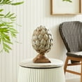 thumbnail image 2 of Weathered Metal Artichoke Finial Small, 2 of 3