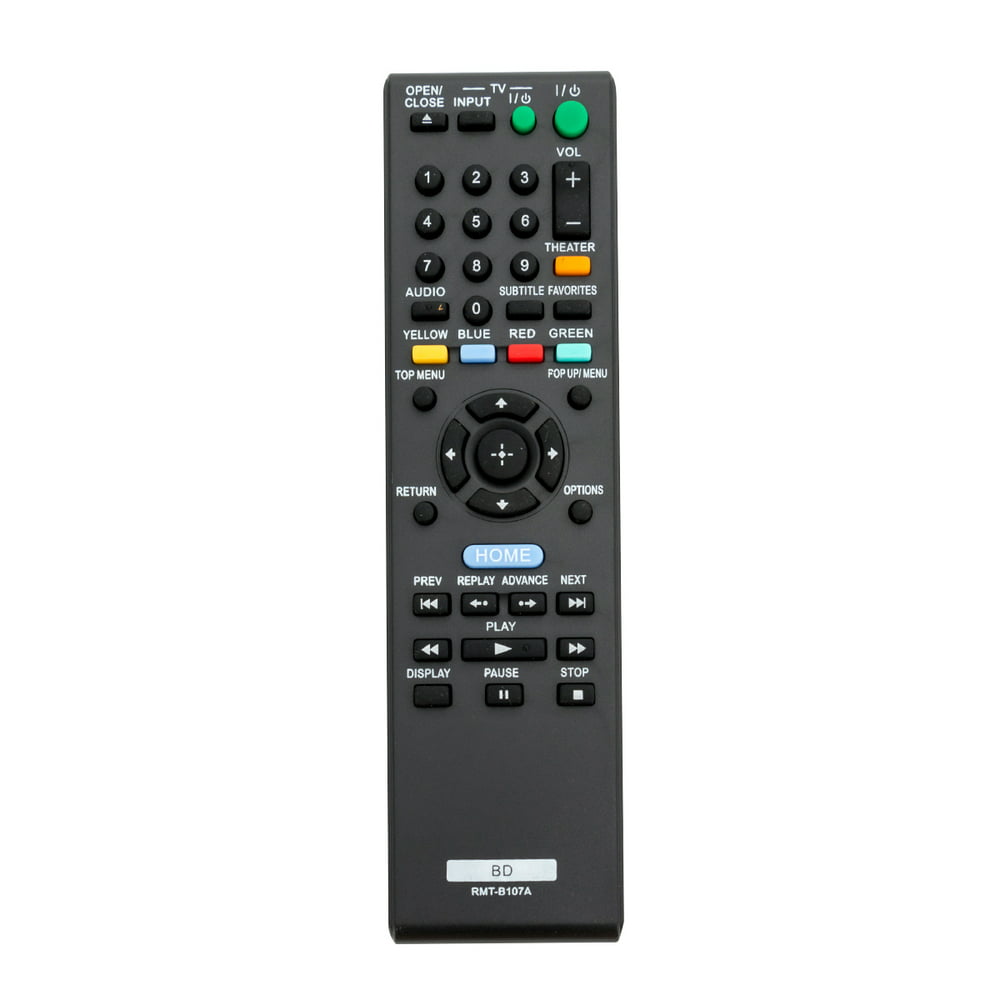 New Remote Control Rmt B107a Fits For Sony Blu Ray Disc Player Bdp S270
