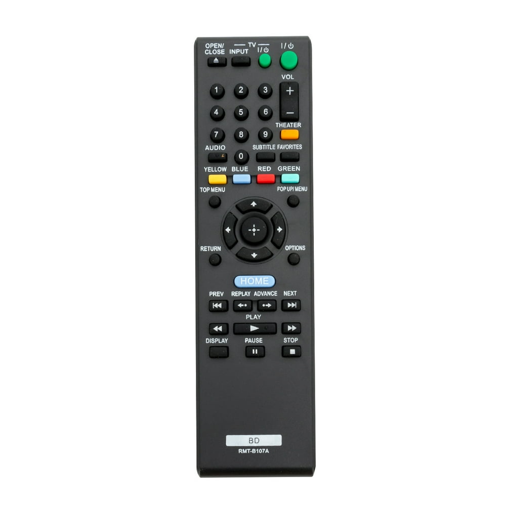New Remote Control RMTB107A fits for SONY BLURAY DISC PLAYER BDPS270