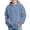 Light Blue, variant on TBWNWG Boys Girls Casual Solid Knit Long Sleeve Hooded Sweatshirt with Pockets Textured Outdoor Jacket for Youth Pullover Warm Top