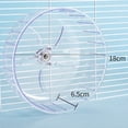 thumbnail image 6 of Lohuatrd Hamster Wheel Silent Rotatory Hamster Exercise Wheel Smooth Guinea Pig Running Round Wheel Pet Supplies, 6 of 8