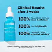 Timeless Skin Care Hyaluronic Acid - Hydrating Face Serum for Personal Care - Fragrance-Free Hyaluronic Acid Serum with Vitamin C & Matrixyl 3000 - 1 fl oz