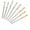 Gold, variant on Happini 8pcs Large Collapsible Embroidery Needle Stitchery Needles Hand Quilting Needles Tool Embroidery Hand Bead Needle Sewing Pin Blunt Needles Manual Stainless Steel Circular Knitting Needles