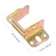 thumbnail image 3 of 10 piezas de bisagras de cama resistentes para muebles de esquina de cama, soporte fijo, práctico soporte de cama, 3 of 5