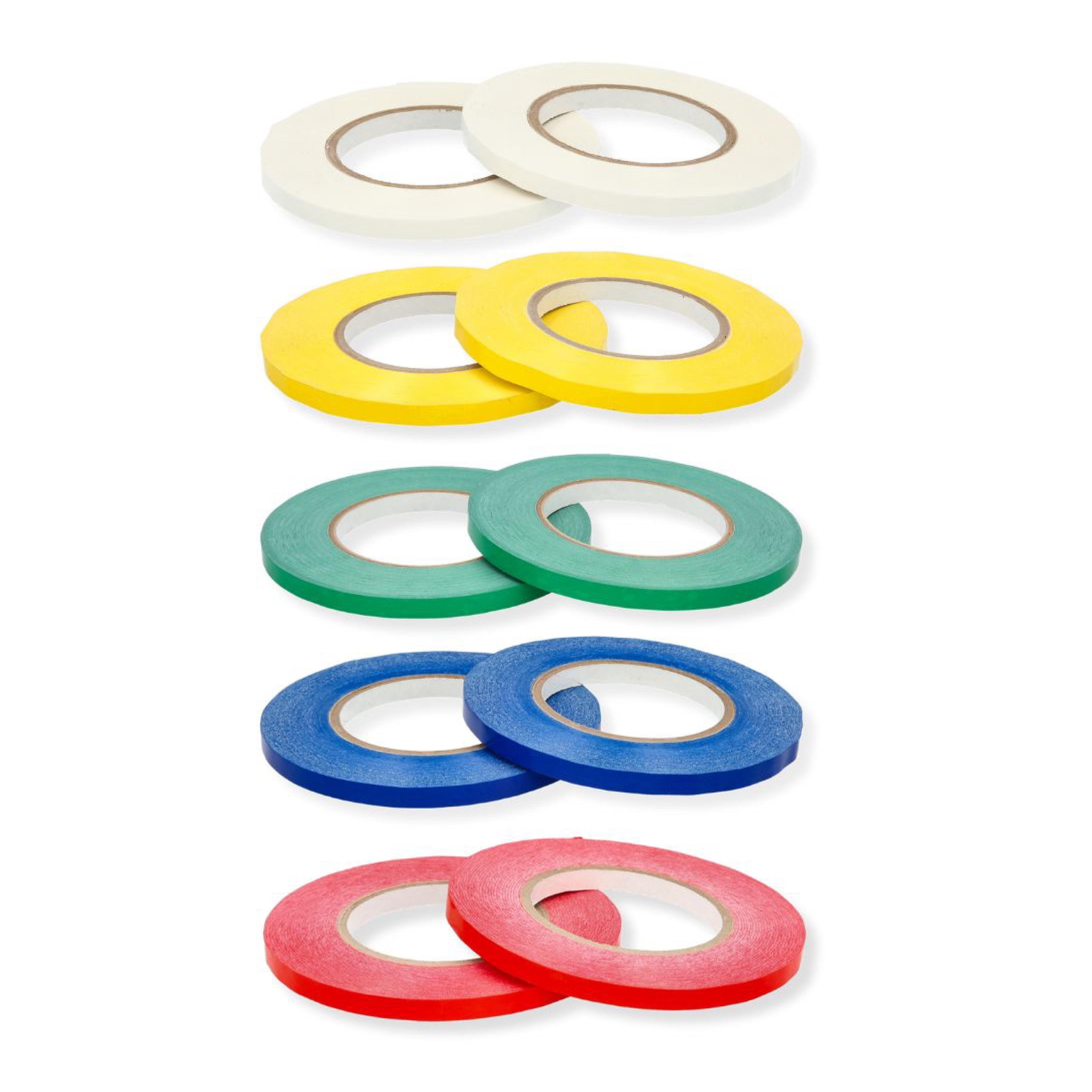 MedicalMartByMail Poly Bag Sealer Tape 20032-6 Rls 2.3 Mil 6-Pack 3/8" x 180 Yards