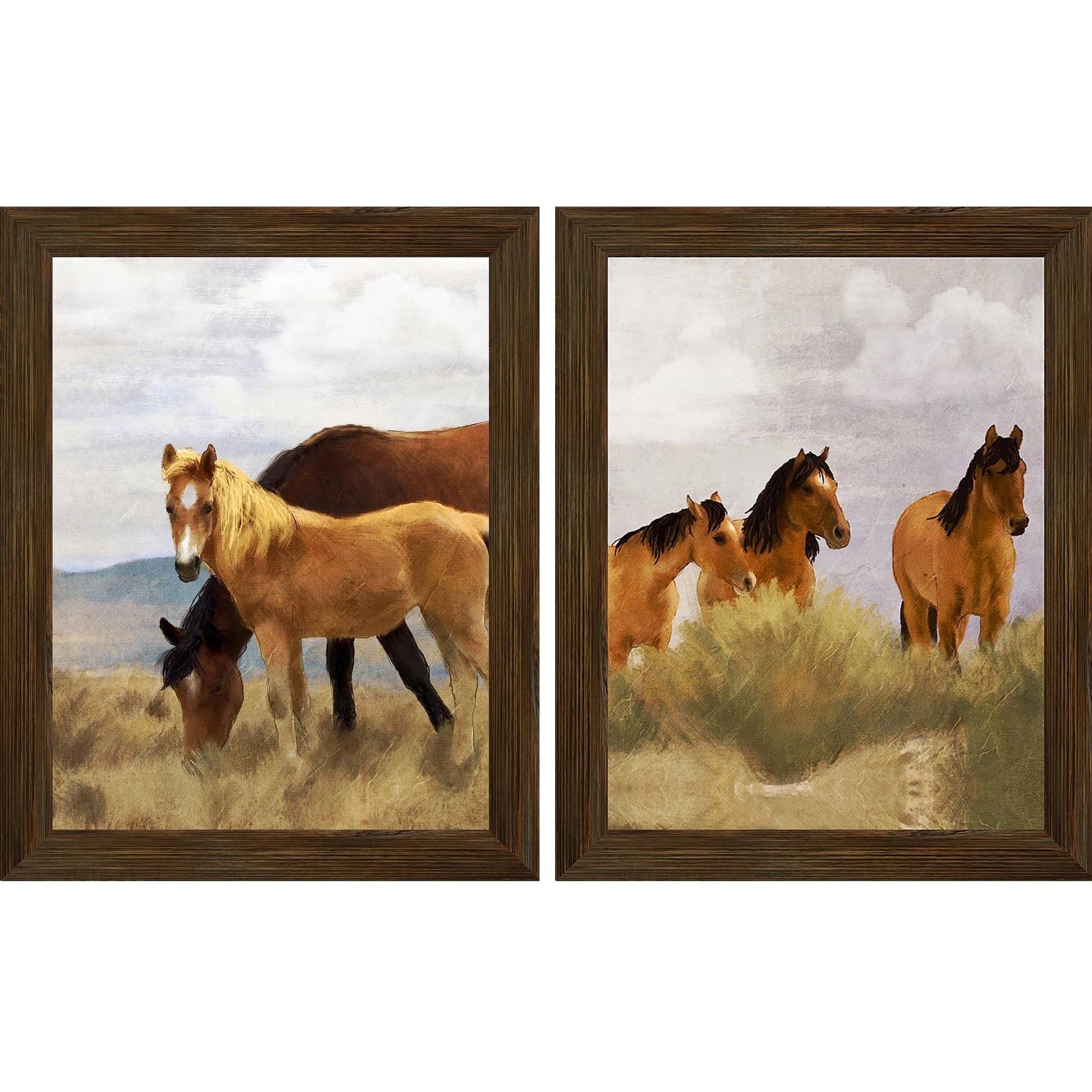 Beatiful Horses 16" x 20" Wall Art