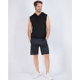 thumbnail image 5 of Real Essentials 3 Pack: Mens Dry-Fit Active Hooded Tank Top - Workout Sleeveless Hoodie Drawstring (Available in Big & Tall), 5 of 7