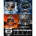 thumbnail image 3 of Reloj inteligente PODOEIL de 1,85" con llamadas Bluetooth, estilo militar, 3 of 7