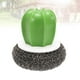 thumbnail image 3 of Creativo Cactus en forma de cocina removedor de manchas plato tazón limpieza bolas cepillos con mango negro, 3 of 5