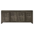 thumbnail image 4 of Walker Edison Modern Sideboard with Adjustable Cabinets, Black Oak, 4 of 18