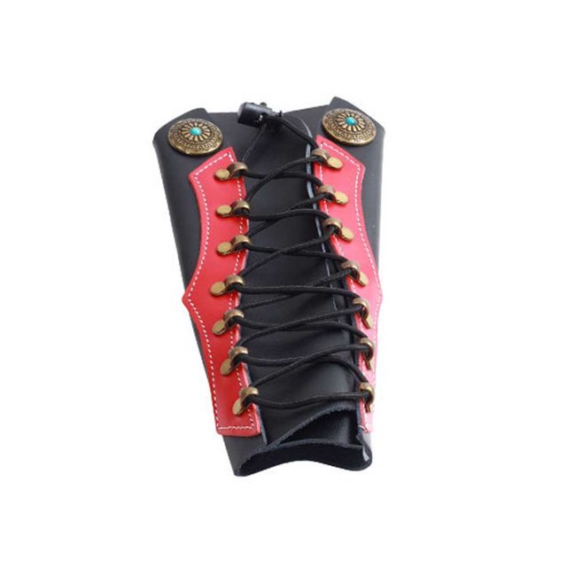 Greeniant Protector de brazo Anti-colisión Protector a prueba de choques Herramienta de protección de seguridad Compresión Equipo de fitness tiro y tiro con Rojo