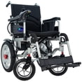 thumbnail image 1 of MEDICAL STORE Silla De Ruedas Eléctrica De Lujo Silla Plegable De Acero De Alta Resistencia Adulto Mayor Todo Terreno Traslado Rehabilitación Con Descansa Pies, 1 of 10