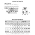 thumbnail image 2 of LilyLLL Mens Solid Color Long Sleeve V Neck T-shirt Loose Pullover Tee Tops, 2 of 2