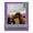 Purple Iris, variant on Pansy Purple Picture Frame Mat for 20x24 Frames - Fits 16x22 Photos - 1 Mat