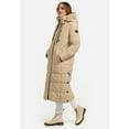 thumbnail image 6 of Marikoo Women's Calf-Length Quilted Fall & Winter Coat - Detachable Hood - Nadeshikoo XVI, 6 of 8