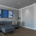 thumbnail image 3 of Ekena Millwork 7 3/8"W x 7 3/8"H x 3/8"T Extra Small Fraser Decorative Fretwork Wall Panels in Architectural Grade PVC, 3 of 9