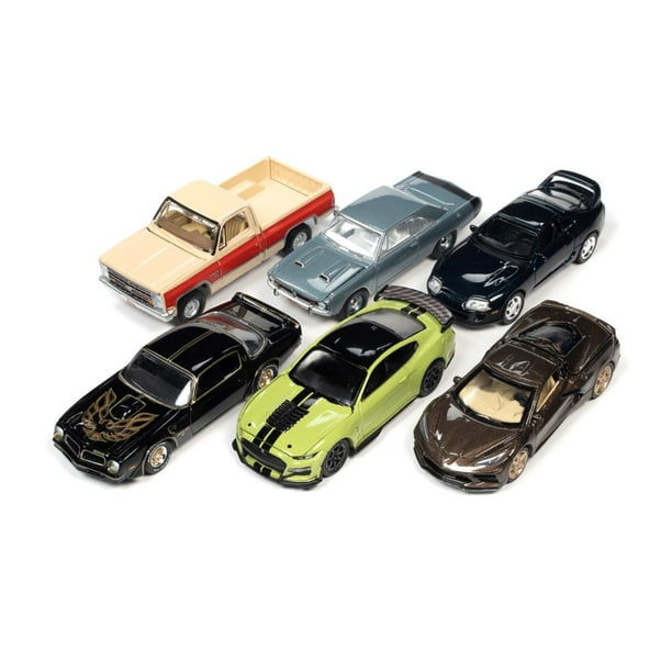 Auto World 2022 Release 2 Set A Diecast Car Set Box of 6 assorted 1/
