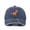 Navy, variant on Toddler Boys Vintage Washed Denim Baseball Cap with Cartoon Dinosaur Embroidery Adjustable Sun Hat for for Beach Trips Blue