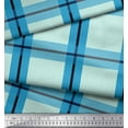 thumbnail image 3 of Soimoi Cotton Poplin Fabric Check Check Print Sewing Fabric Yard 56 Inch Wide, 3 of 3