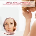 thumbnail image 4 of Milisten Magnifying Handheld Mirror Double Sided Folding Mirror Desktop Makeup Mirror, 4 of 6