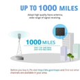 1000 Miles TV ANTENNA BOOSTER SIGNAL AMPLIFIER 25DB HDTV AMP US SHIPS