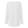 thumbnail image 4 of DYMADE Women Casual Long Sleeve Round Neck Raglan Sleeve T-shirt, 4 of 4