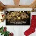 thumbnail image 2 of Xuniizn Christmas Door Mat Xmas Welcome Christmas Mat Non-Slip and Washable Winter Doormat Rubber Back Snowflakes Door Mat Rugs for Indoor Outdoor, Christmas Decorations for Home, 2 of 8