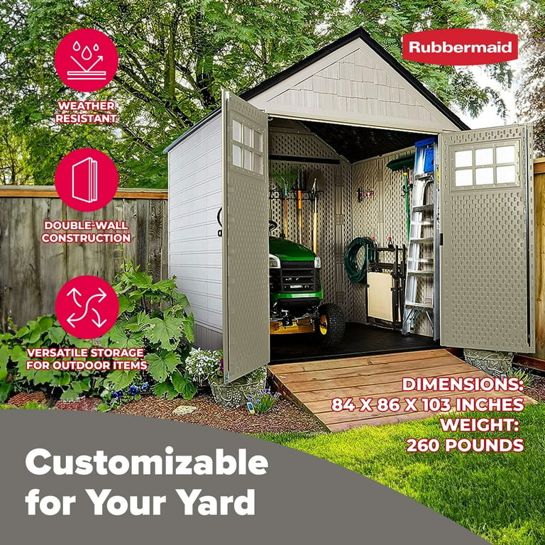 Xtra Smll Vrtcl Shed - Walmart.com  Shed storage, Rubbermaid shed, Outdoor  storage sheds