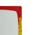 thumbnail image 2 of Ambesonne Spanish Fitted Sheet, Bull Silhouette on Flag, Queen Size, Vermilion Yellow Umber, 2 of 2