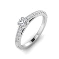 thumbnail image 2 of 3/4ctw Diamond Engagement Ring in 10k White Gold (G-H, I2-I3), 2 of 4