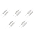 thumbnail image 1 of 10 Pcs Fil Enroulé Résistance en Céramique de Ciment 8 Ohms 20W 5%, 1 of 4