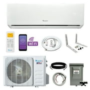 Klimaire 12,000 BTU 22 SEER2 Ductless Mini-Split Heat Pump Air Conditioner 550 sq. ft. (115V)