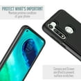 thumbnail image 4 of for Motorola Moto G Fast with Tempered Glass Phone Case Shock Proof Edges Hybrid Hard Back Slim Bumper Cover, 4 of 4