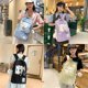 thumbnail image 2 of Large Capacity Sweet Backpack for Students College Teens Multiple Pockets Nylon Travel School Bag for Books and Supplies, 2 of 5