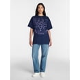 thumbnail image 2 of Billie Eilish Women's Hit Me Hard and Soft The Tour Graphic Tee with Short Sleeves, Sizes XXS-XXL, 2 of 5