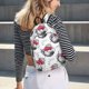thumbnail image 5 of Disketp Cute Poodle Dog Mochila de Lona Estampada, Mochila Escolar de Viaje Ligera para Estudiantes y Portátil-Small, 5 of 5